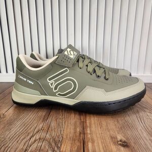 Adidas Five Ten 5.10 Kestrel Lace Mens Sz 8 Green Mountain Bike Shoes GZ9252